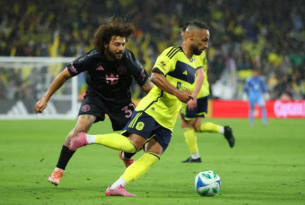 Maxi Falcón es titular en Inter de Miami.  (Photo by Andy Lyons/Getty Images)