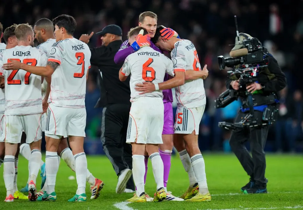 Bayern Munich celebra su triunfo ante PSG