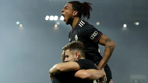 Bayern Munich celebra un gol ante el Colonia, en Alemania