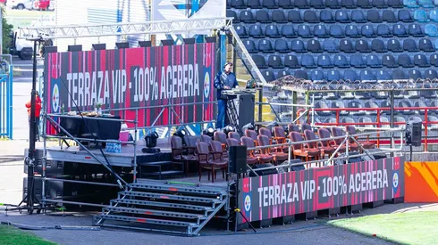 La "Terraza VIP" prometía ser un espacio nuevo en el CAP donde obtendrías una serie de regalías, además de la asistencia al partido.