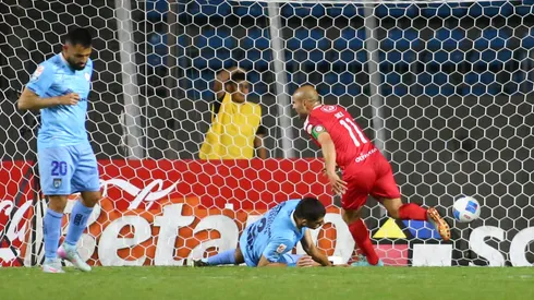 Sebastián Sáez marcó el único gol del encuentro en la victoria de La Calera sobre Iquique en la fecha 12 de la Liga de Primera 2025.