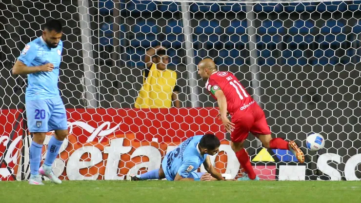 Sebastián Sáez marcó el único gol del encuentro en la victoria de La Calera sobre Iquique en la fecha 12 de la Liga de Primera 2025.
