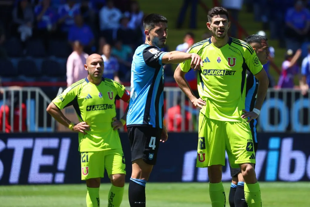 La U viene de perder con Huachipato donde acumula tres derrotas consecutivas. Foto: Eduardo Fortes/Photosport