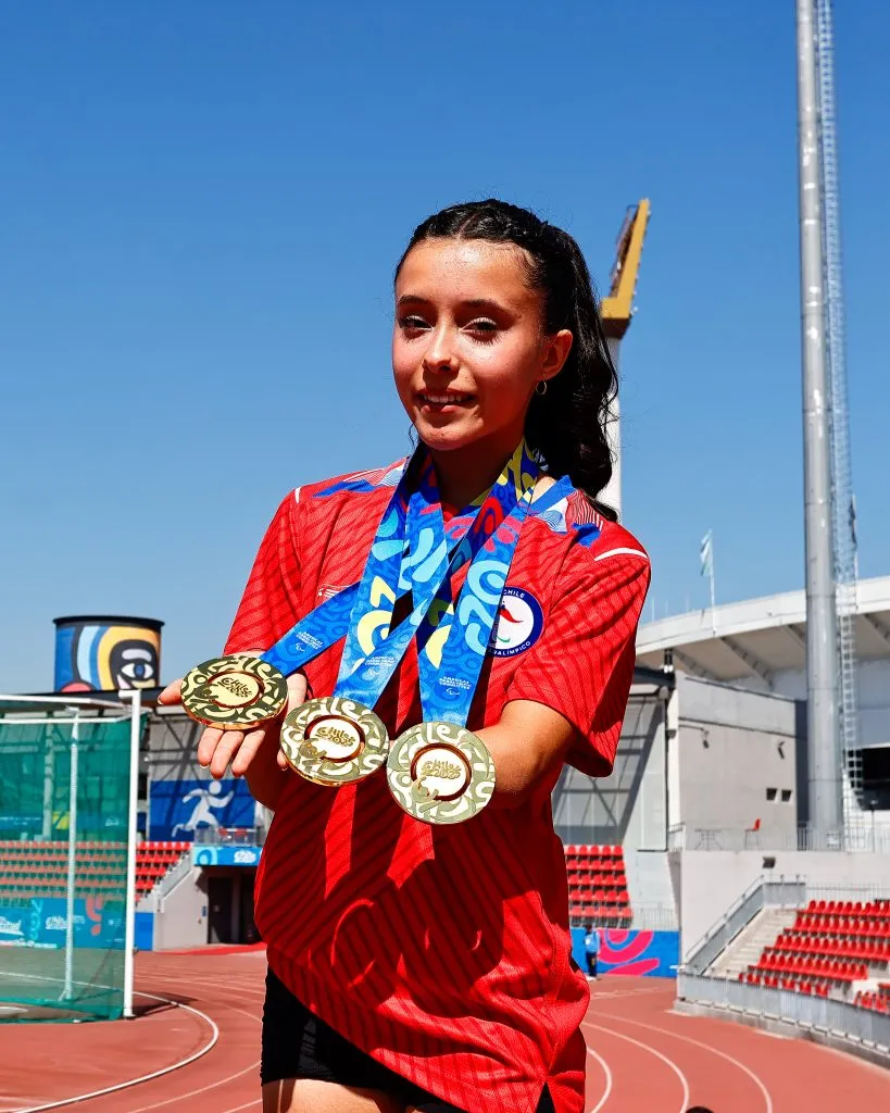 La velocista María Jesús Lara