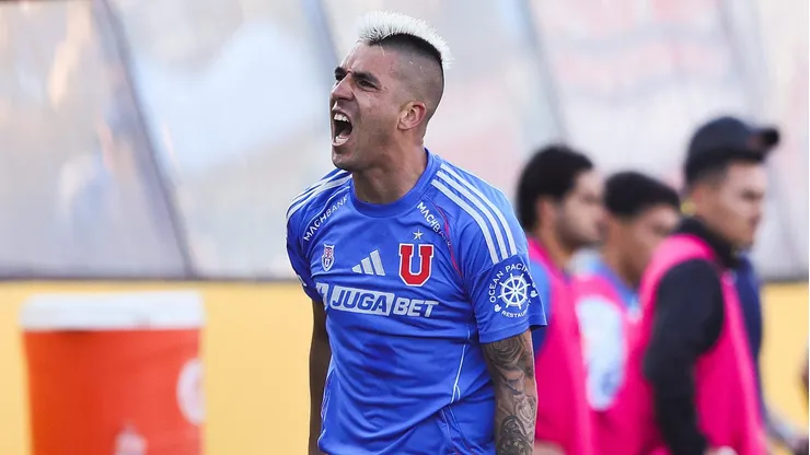 Leandro Fernández se emocionó luego de marcar en el triunfo de la U ante Everton.
