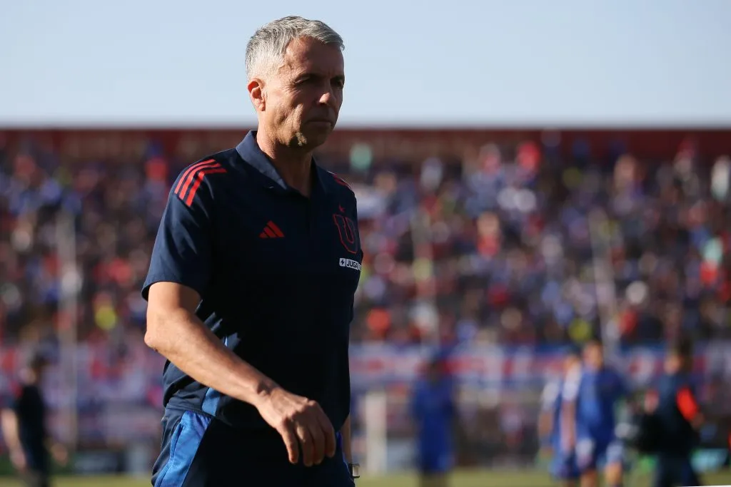 Gustavo Álvarez podría dejar Universidad de Chile a final de año. | Foto: Photosport.
