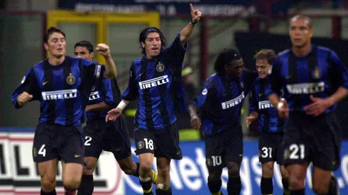 Iván Zamorano en Inter de Milán.