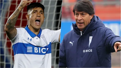 Valber Huerta se fue de la UC y Daniel Garnero apenas le dedicó palabras.