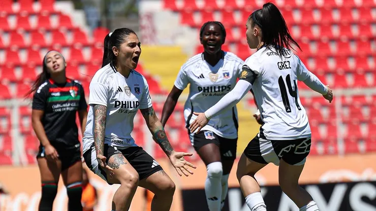 Las albas golearon 5-0 a Palestino en el partido de ida en la Liga Femenina.
