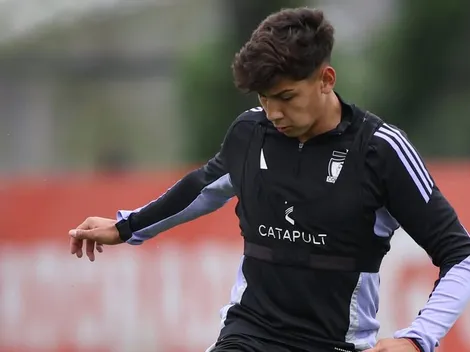 Nieto de Caszely sorprende y aparece en el entrenamiento de Colo Colo