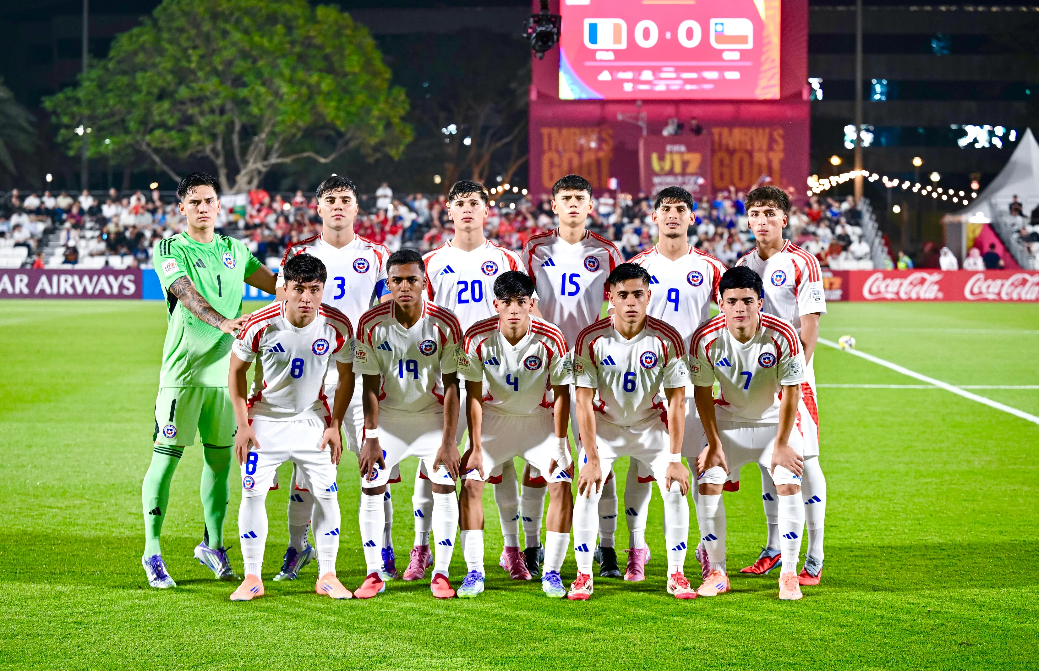 La Roja buscará su primer triunfo en el Mundial Sub-17. (Foto: Marcus Ulmer – Comunicaciones FFCH)