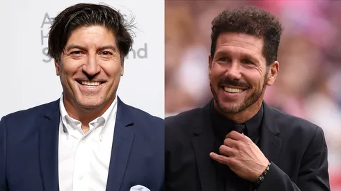 Iván Zamorano y Diego Simeone fueron compañeros en el fútbol italiano.