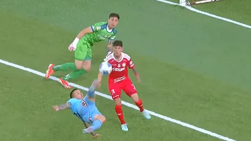 El Chanchito Ramos anotó un gol espectacular.