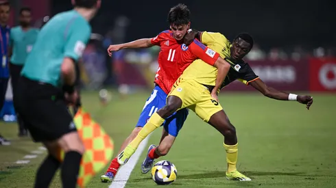 Antonio Riquelme fue titular en el duelo de la Roja vs Uganda.