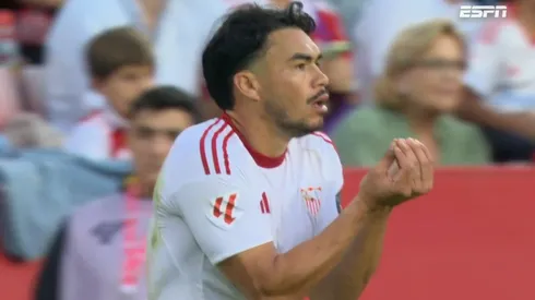 Gabriel Suazo tuvo un nivel destacado, pero una decisión del árbitro no le gustó nada.