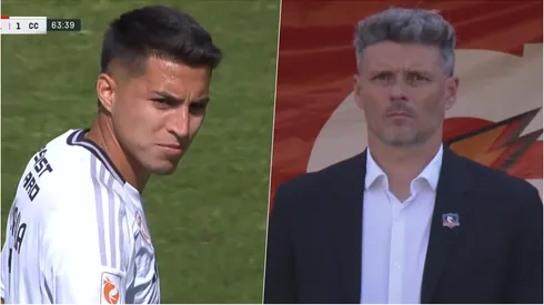 Jonathan Villagra fue expulsado en Colo Colo