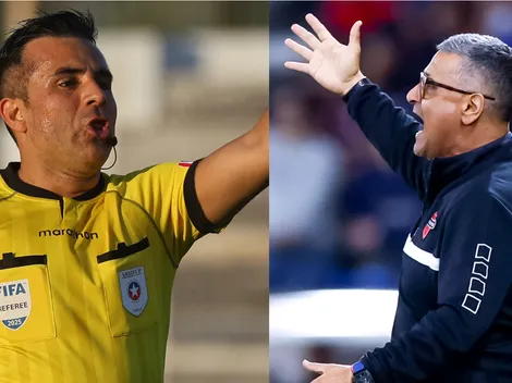 Fuentes expulsado por estallar contra Piero Maza: "¡Te haces el guapo acá, hazlo en...!"