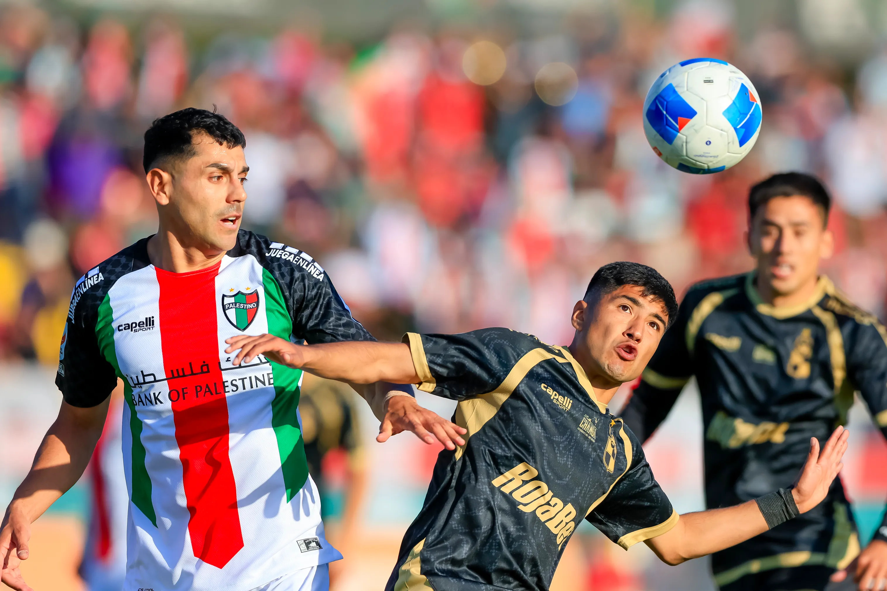 Palestino y Coquimbo Unido tuvieron la visita de Massive Attack. Foto: Photosport.