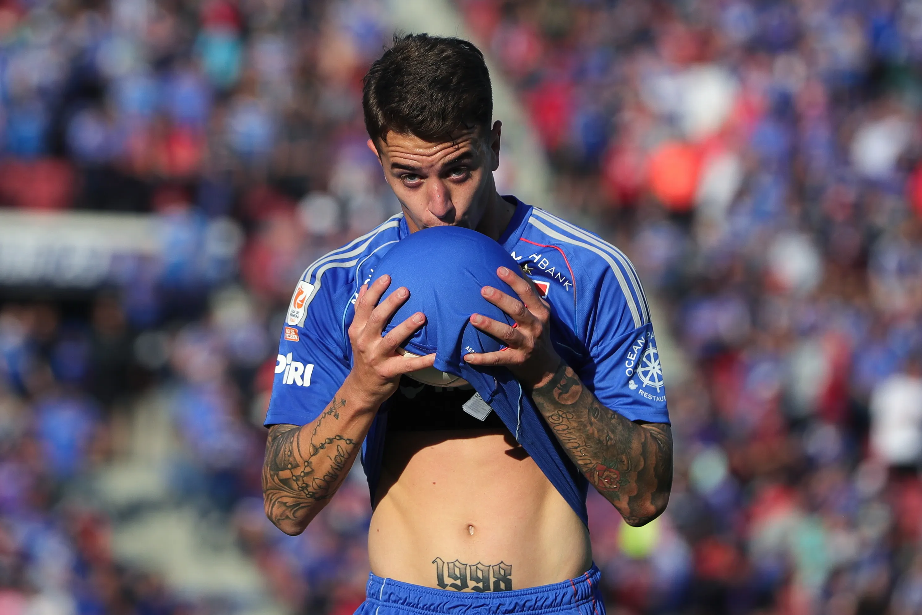 Franco Calderón no estará contra O’Higgins. Imagen: Photosport