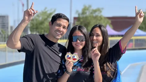 La hija de Matías Fernández logró el oro en las Nacionales
