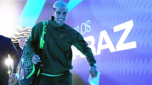 Carlos Alcaraz en el ATP Finals.