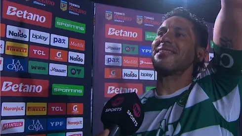 Este experimentado defensor central zurdo celebró mantenerse en la élite con su equipo.