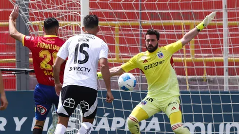 Fernando de Paul fue una buena figura ante Unión Española, aunque dio licencias en el gol de Aránguiz.