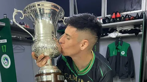 Martín Ormeño, hijo de don Raúl y hermano de Álvaro, sueña con jugar en el Cacique