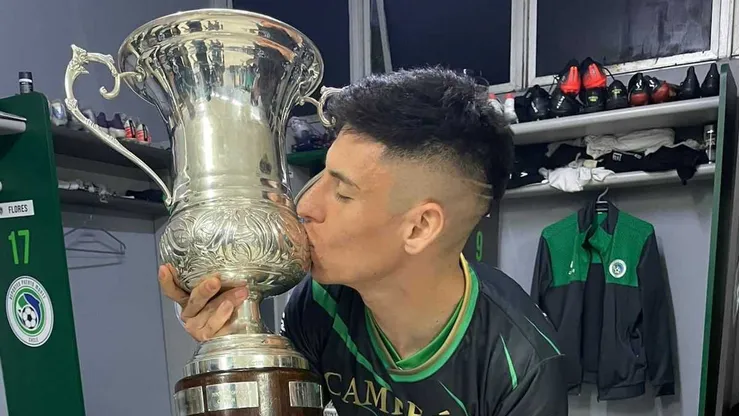 Martín Ormeño, hijo de don Raúl y hermano de Álvaro, sueña con jugar en el Cacique