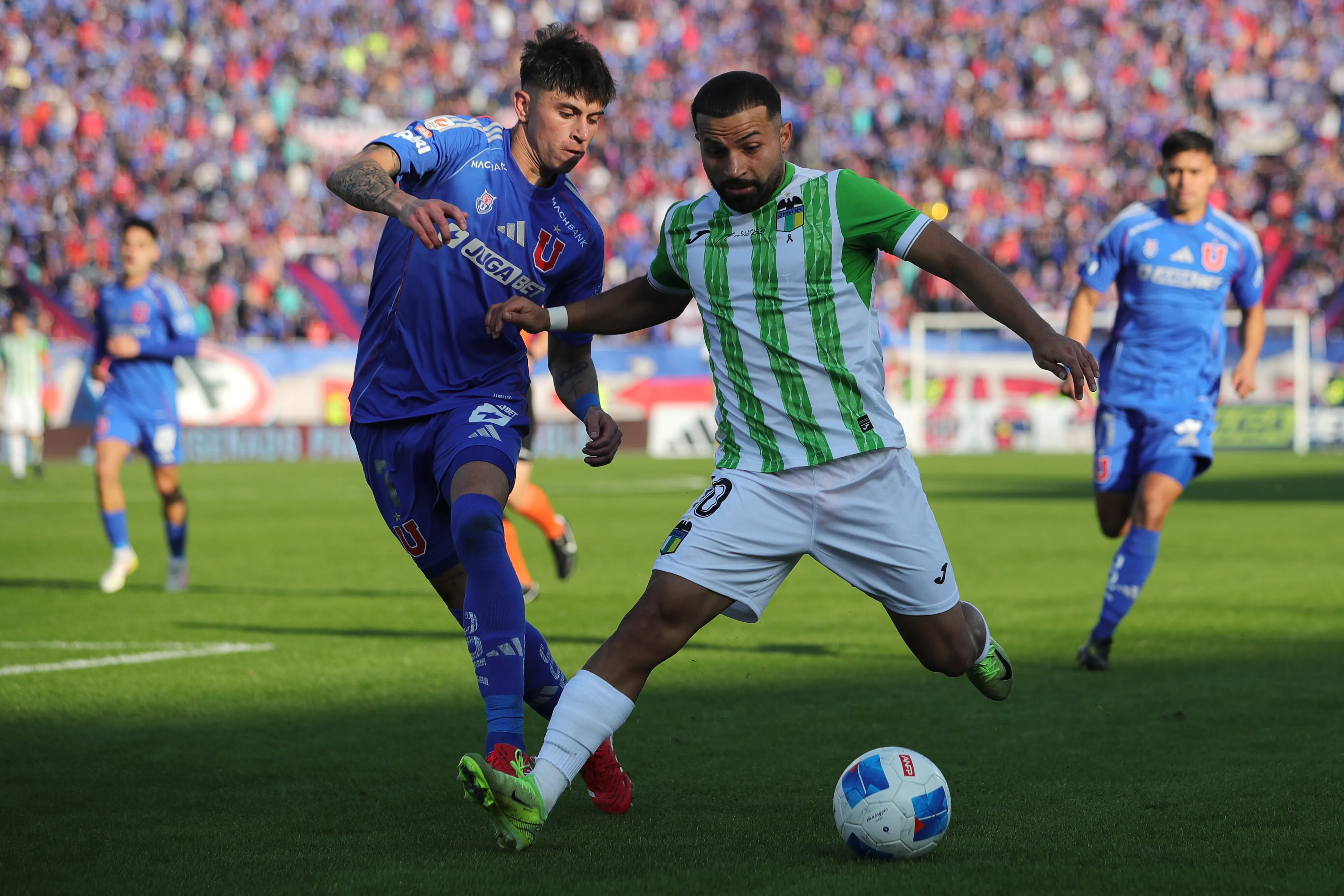 La U seguirá entrenando sin descanso pese a la fecha FIFA. Foto: Felipe Zanca/Photosport