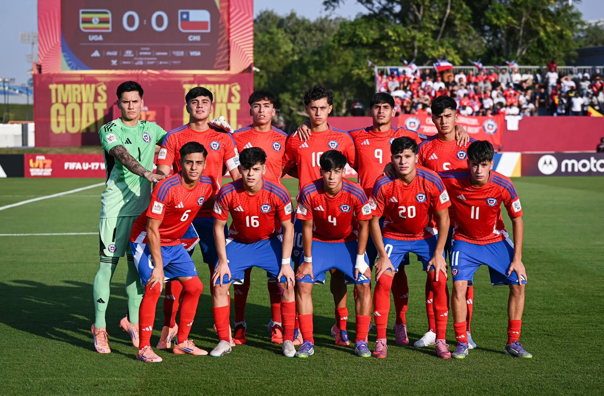 La Rojita necesita ganar para asegurarse su lugar en la próxima ronda del Mundial Sub 17. | Foto: Selección chilena.