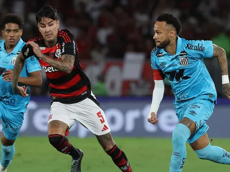 Más de 122 mil visualizaciones: Flamengo revive partidazo de Pulgar ante Neymar