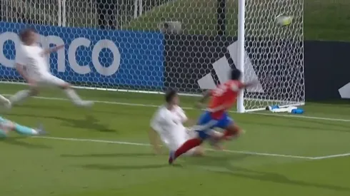 Amaro Pérez se perdió el gol de la clasificación de la Roja Sub 17