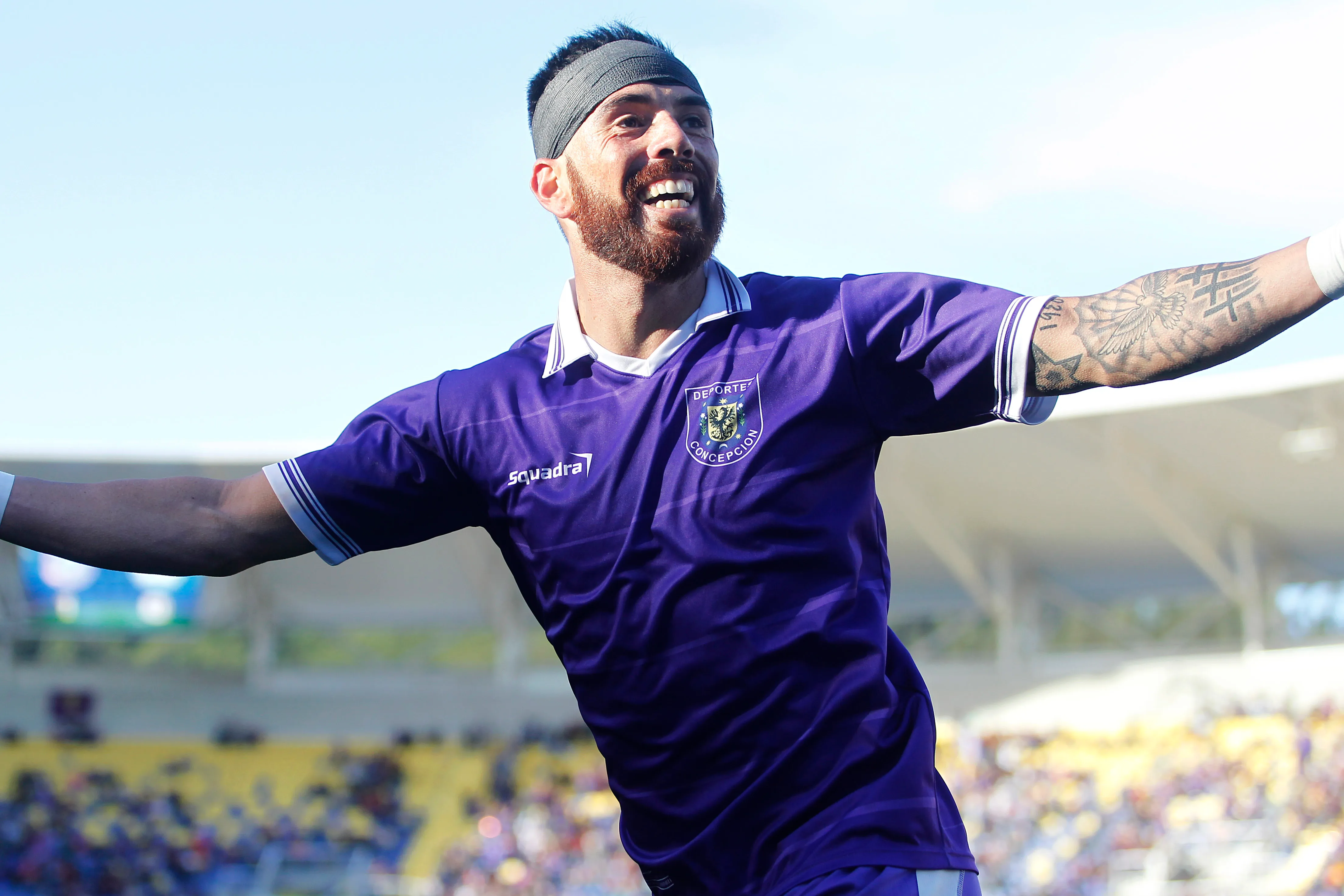 Daúd Gazale tuvo una exitosa etapa en Deportes Concepción/Photosport