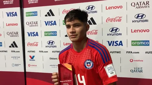 Díaz fue elegido la figura del triunfo de Chile ante Canadá