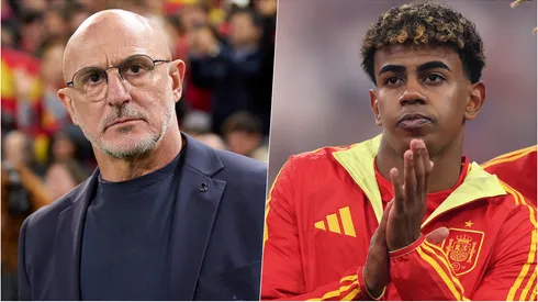 El DT de España reaccionó a la polémica con Lamine Yamal