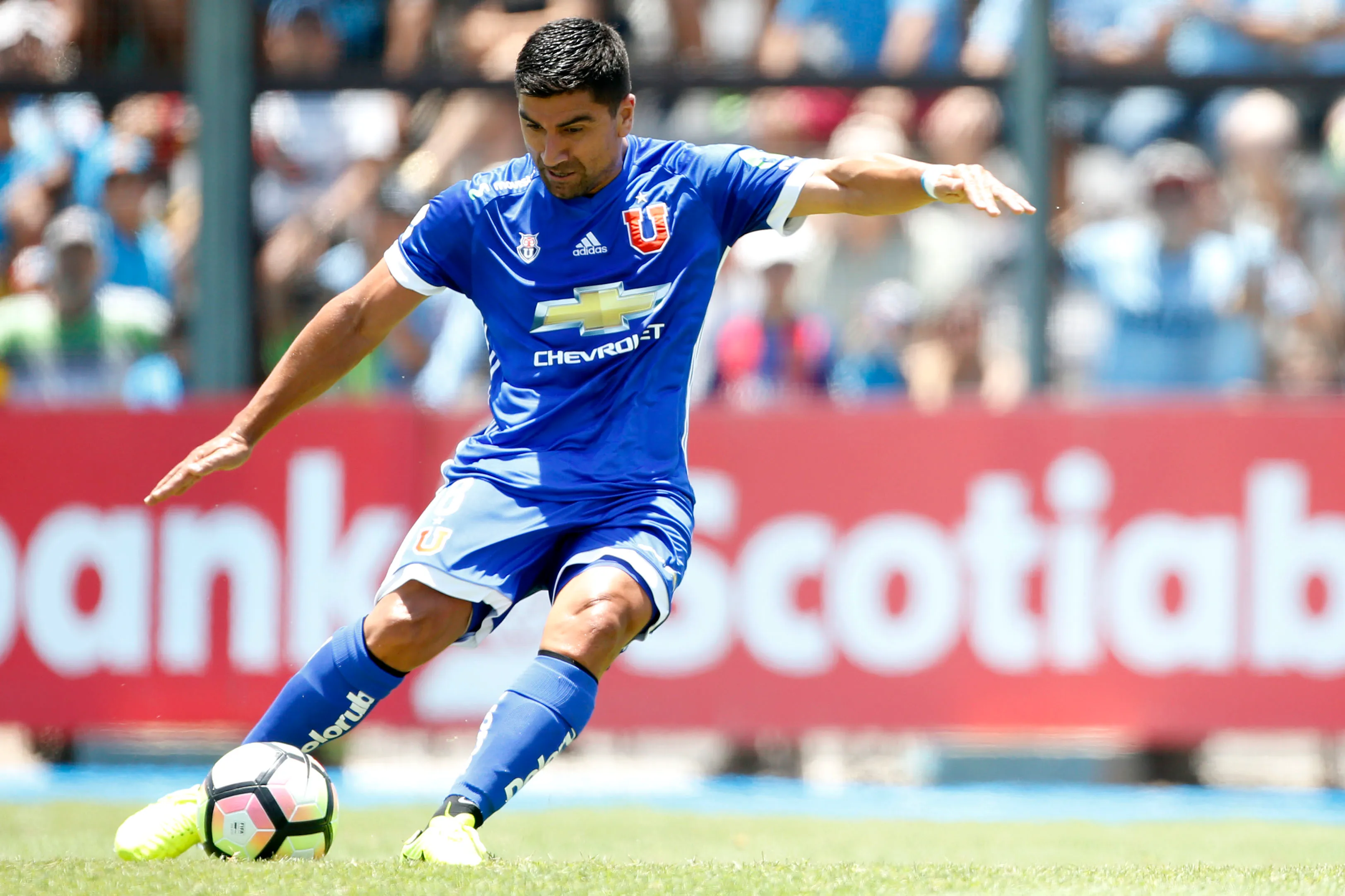 Pizarro colgó los botines en Universidad 2018 de Chile el /Photosport