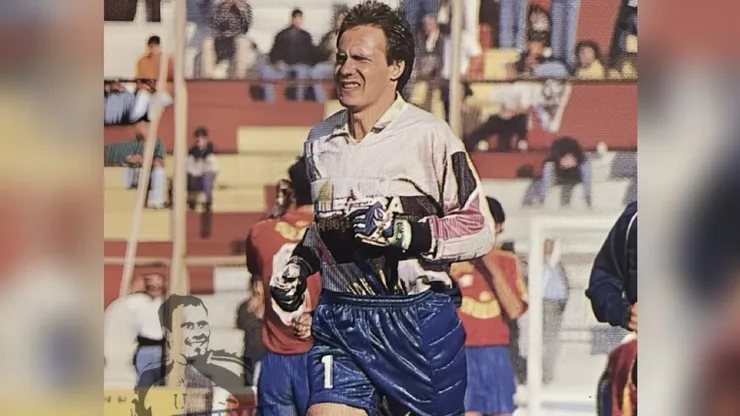 Sergio Bernabé Vargas, arquero, ídolo de Universidad de Chile.