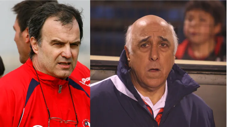 Marcelo Bielsa y Nelson Acosta, dos directores técnicos mundialistas con la Roja.