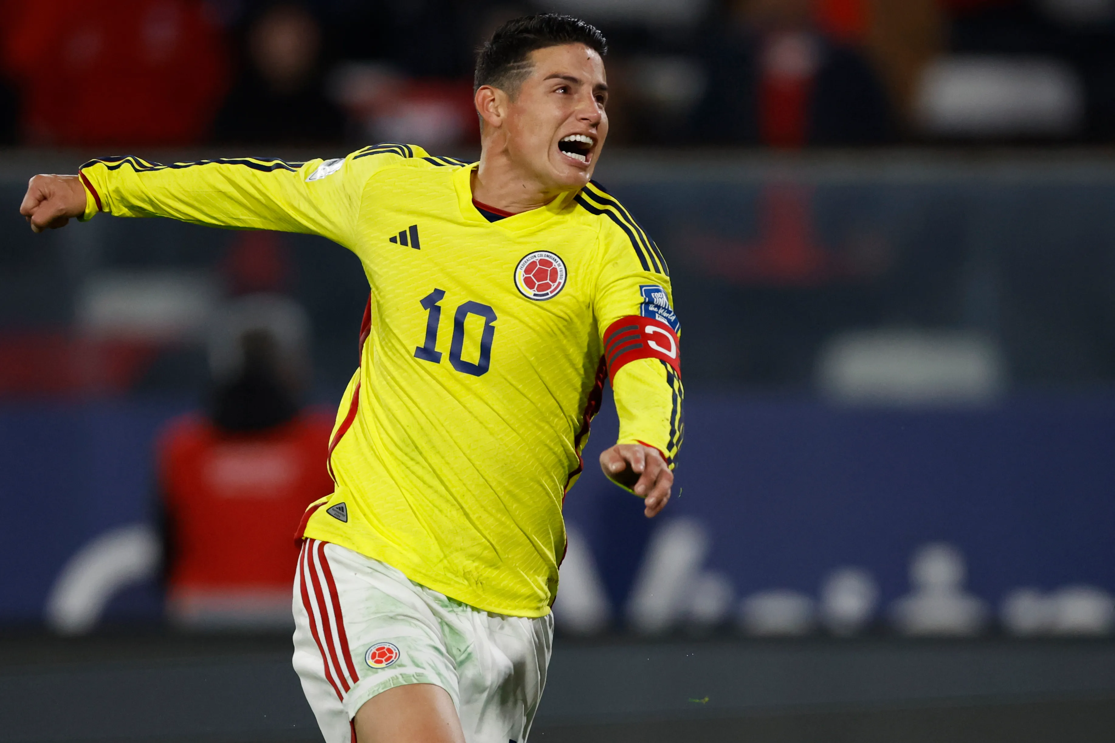 James Rodríguez no seguirá en el León del fútbol mexicano. (Andres Pina/Photosport).