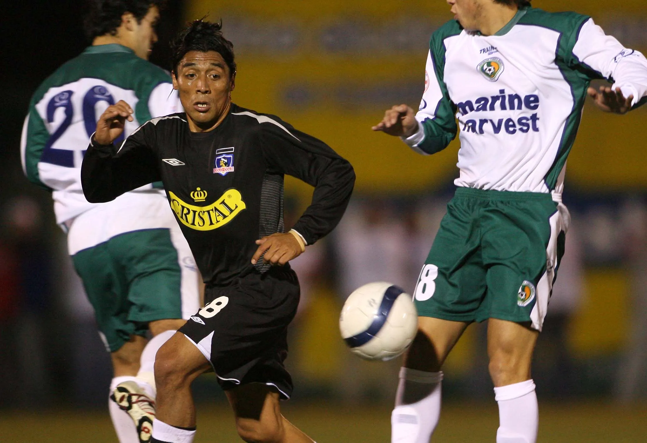 Rodrigo Meléndez enfrentó a Deportes Puerto Montt en Colo Colo. (ANDRES PINA/PHOTOSPORT).