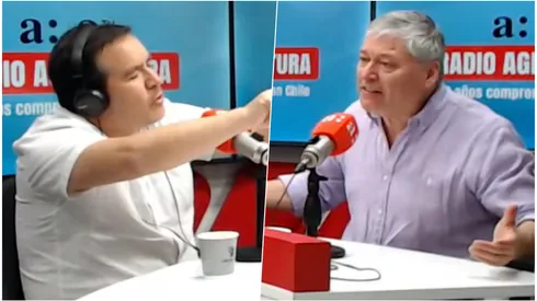 Pato Yáñez gritonea a Caamaño por el buzo de Nicolás Córdova.