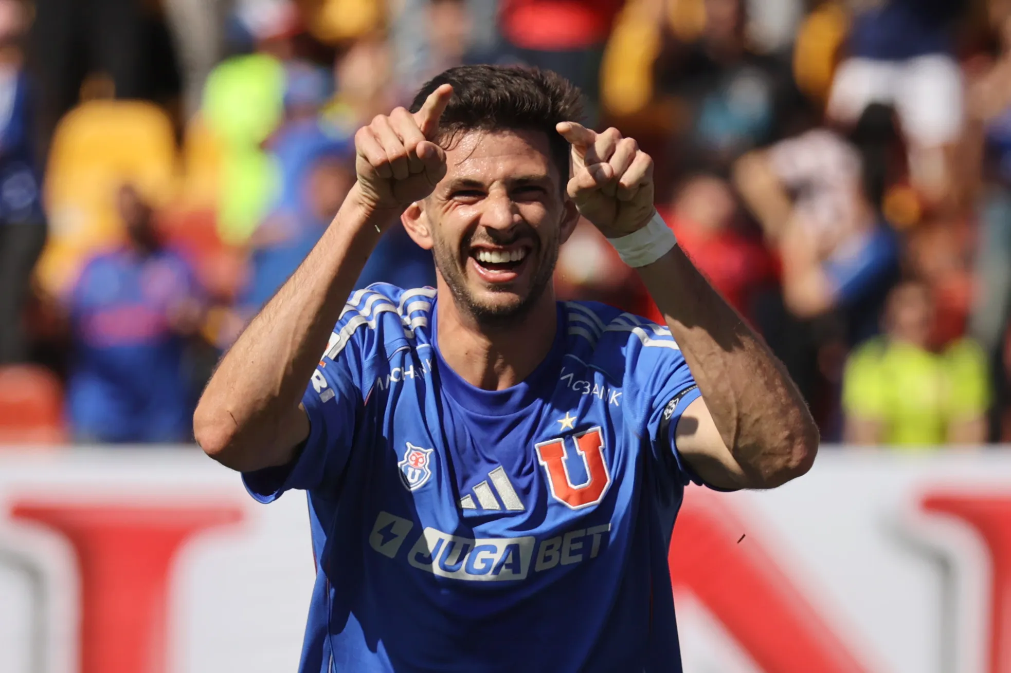 Lucas Di Yorio quiere quedarse en la U. Foto: Dragomir Yankovic/Photosport