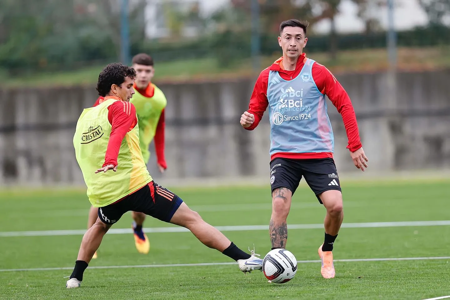 Rodrigo Echeverría también está presente en Sochi entrenando con la selección chilena. (Foto: La Roja)