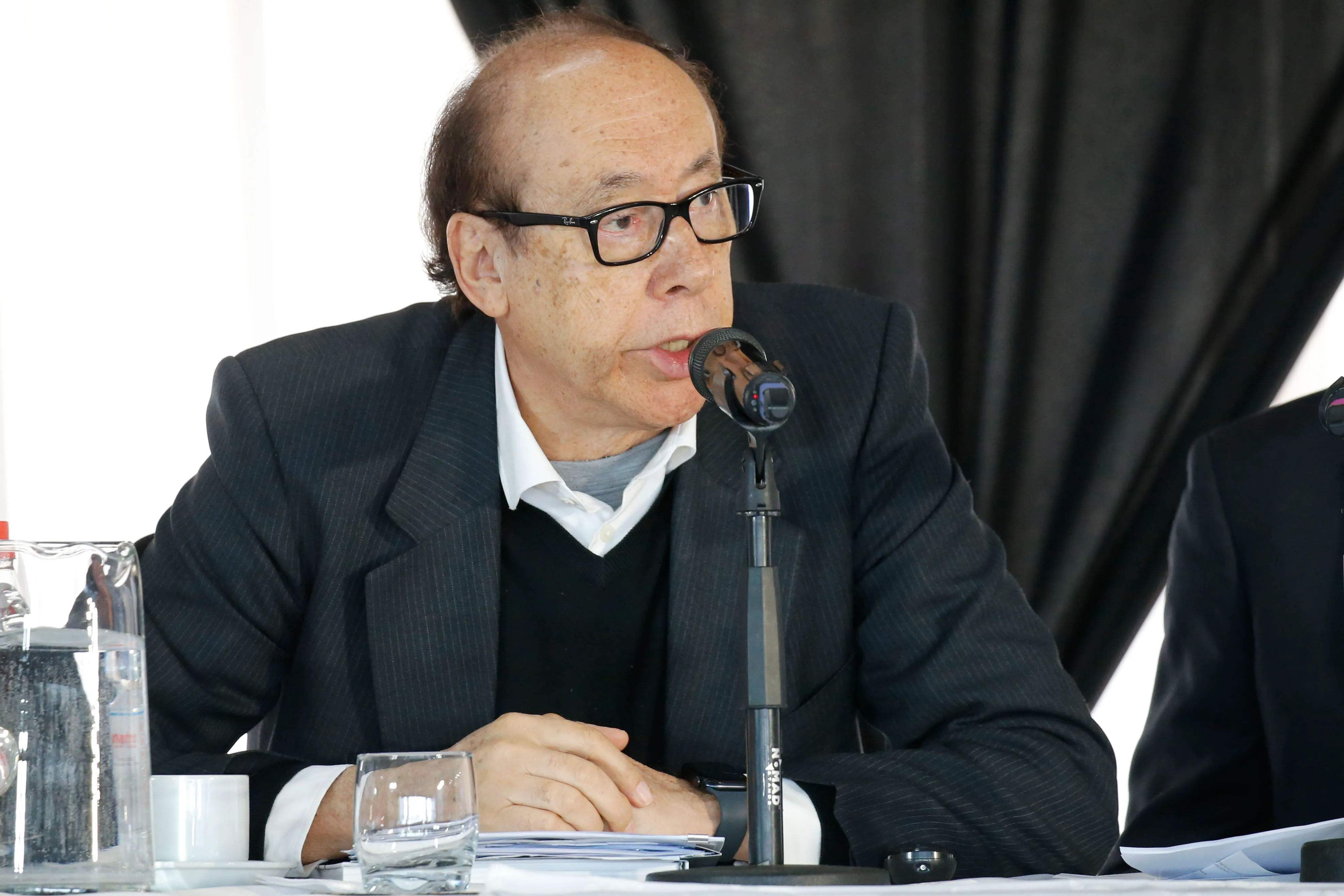 El ex Presidente de ByN desconoció la segunda maqueta del Estadio Monumental. (Foto: Dragomir Yankovic/Photosport)
