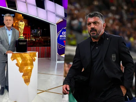 "Juega contra Moldavia y no le gana fácil": Borghi hace trizas a Gattuso