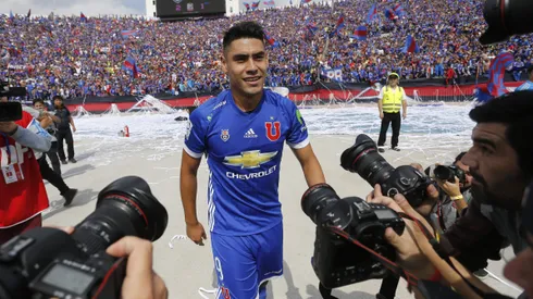 Felipe Mora estuvo en la U entre 2016 y 2017.