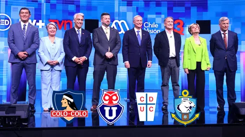 Los ocho candidatos presidenciales de Chile.