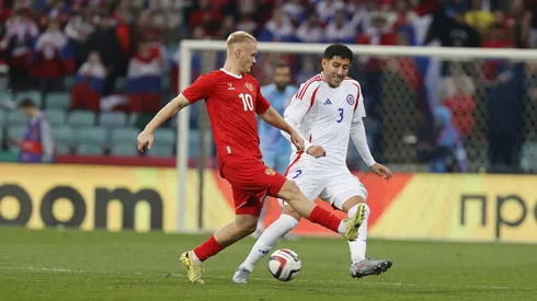El primer gol del partido fue chileno