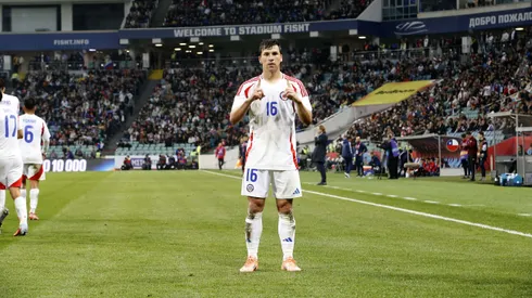 Gonzalo Tapia marcó por primera vez con Chile.